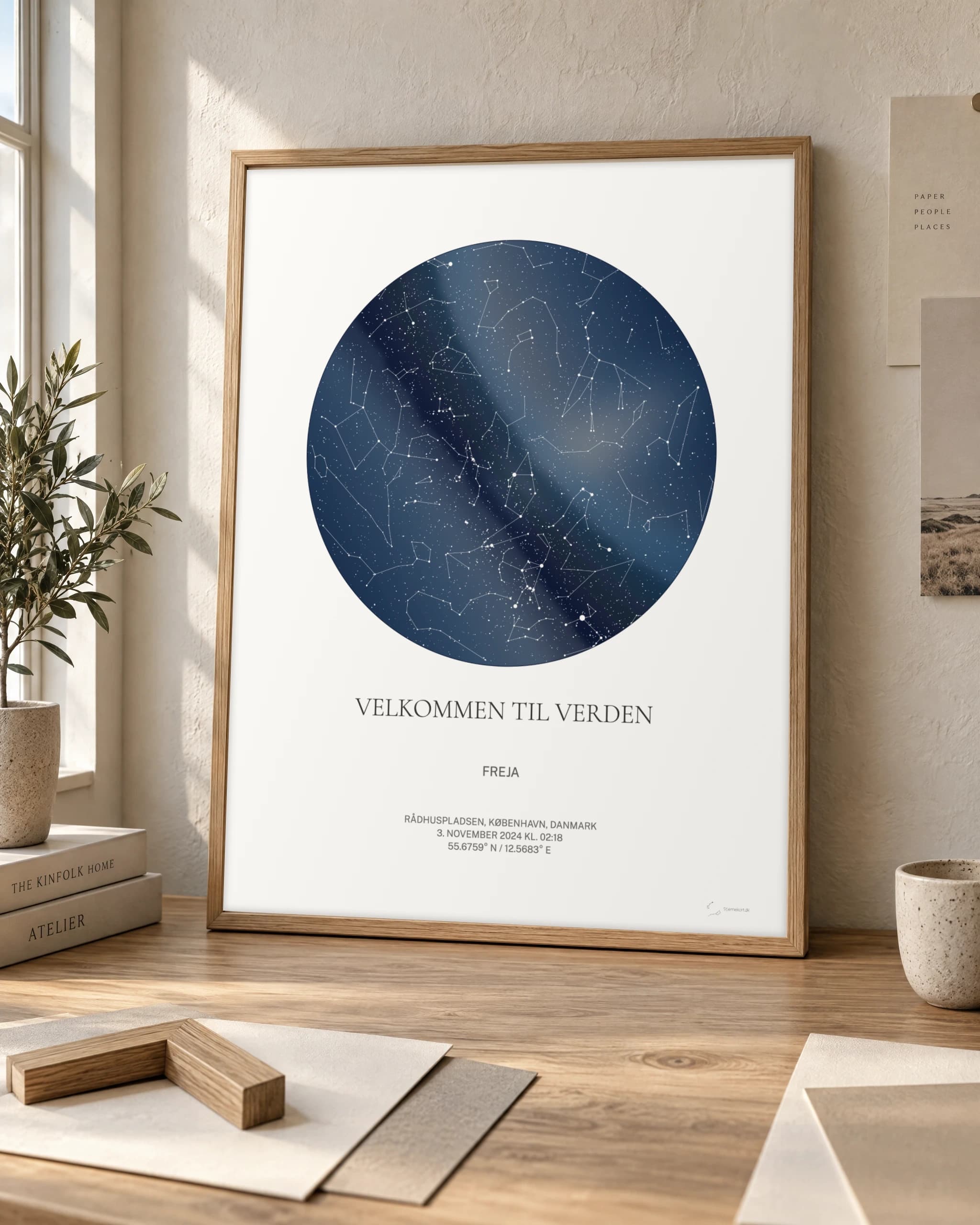 Inspiration til at printe og indramme din personlige plakat